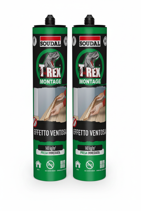 SOUDAL T-REX MONTAGE - Due Cartucce Parallele