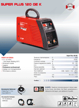 STAYER - Saldatrice Inverter 120A Super Plus 120 GE K | Elettrodi | TIG | Valigia | Kit Completo