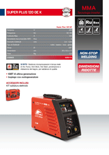 STAYER - Saldatrice Inverter 120A Super Plus 120 GE K | Elettrodi | TIG | Valigia | Kit Completo
