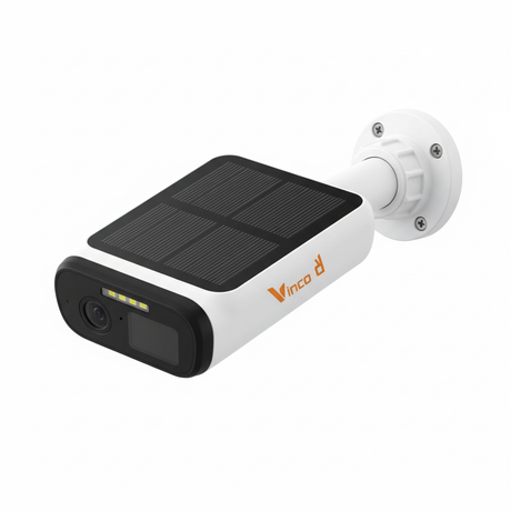 Telecamera Vinco solare bullet copertina prodotto foto reale