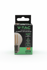 V-TAC G45 3000K - Vista Frontale