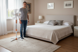Ventilatore Vinco dimensioni reali persona confronto