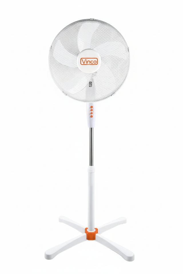 Ventilatore Vinco sfondo bianco pulito