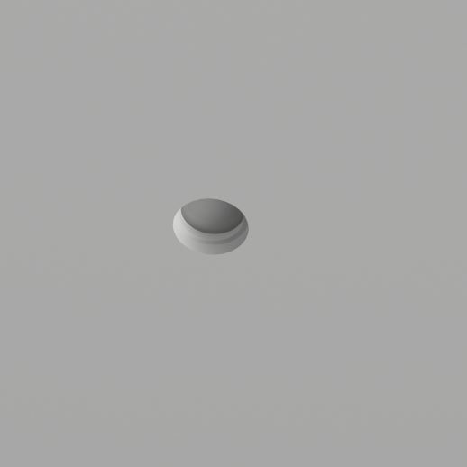 CENTRO FARETTI - Spot en plâtre encastrable rond FP56 | Douille GU10 | Peignable | Faux plafond