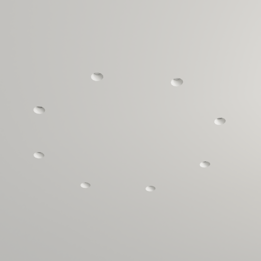 CENTRO FARETTI - Spot en plâtre encastrable rond conique CSF030 | GU10 | Ø12,5cm | Peignable | Faux plafond