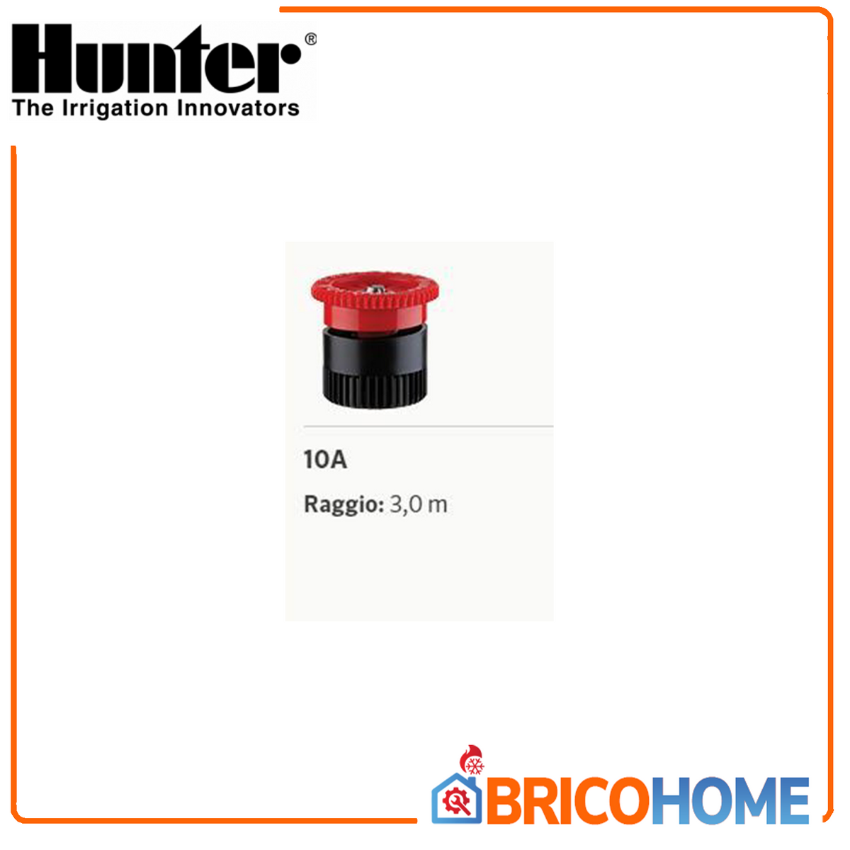 HUNTER - Testine Regolabili 0°-360° Serie A per Irrigatori Pop-Up | PS e Pro Spray