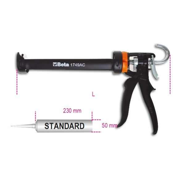 BETA 1749AC Professional Silicone and Chemical Anchor Gun