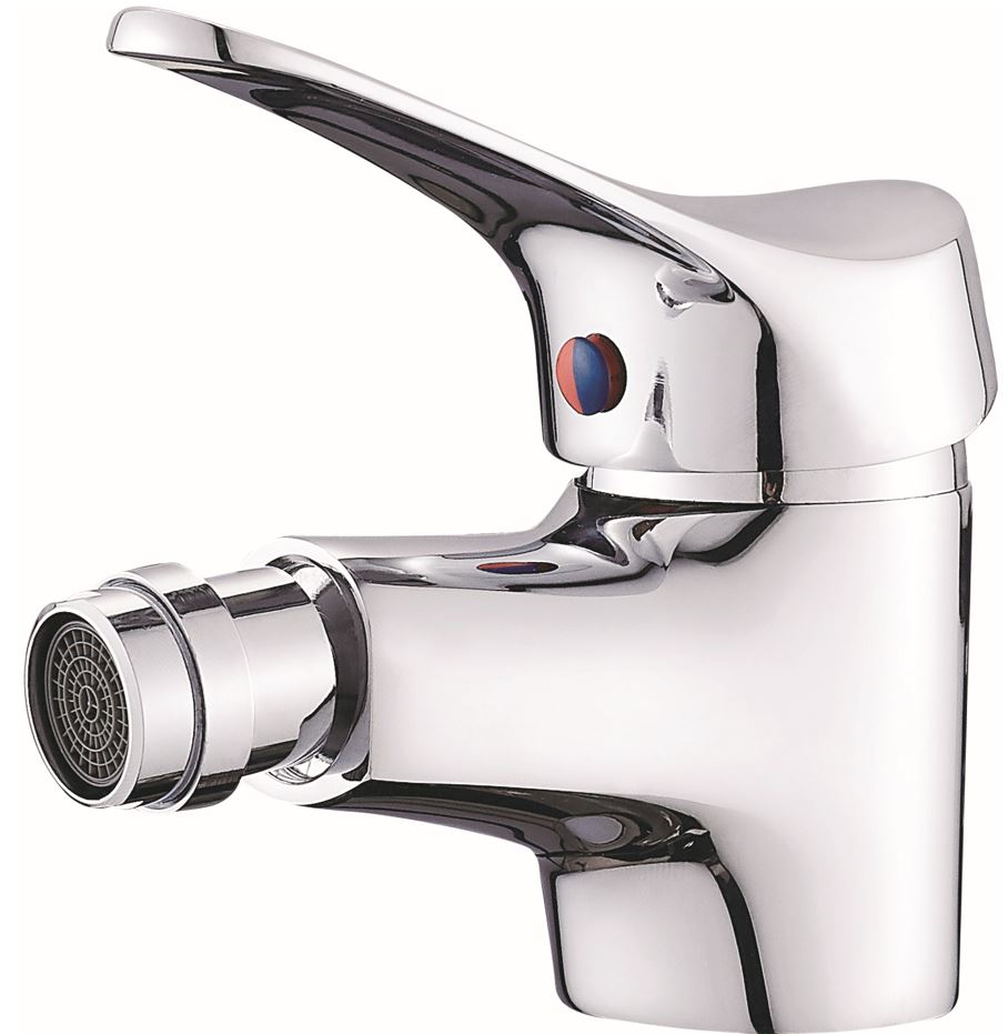 BETTER - Miscelatore Monocomando per Bidet Serie Matisse | Cartuccia 40 mm | Flessibili 40 cm | Con Piletta