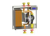 MAXIFLAME - Module interface MX115/1HBL MINI | 25/30 kW | Séparation hydraulique | Centrale + boîtier