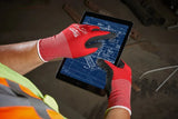 MILWAUKEE - Guanti da Lavoro Spalmati Nitrile | Categoria Taglio A | SMARTSWIPE | EN388 | Disponibili in 4 Taglie