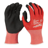 MILWAUKEE - Guanti da Lavoro Spalmati Nitrile | Categoria Taglio A | SMARTSWIPE | EN388 | Disponibili in 4 Taglie