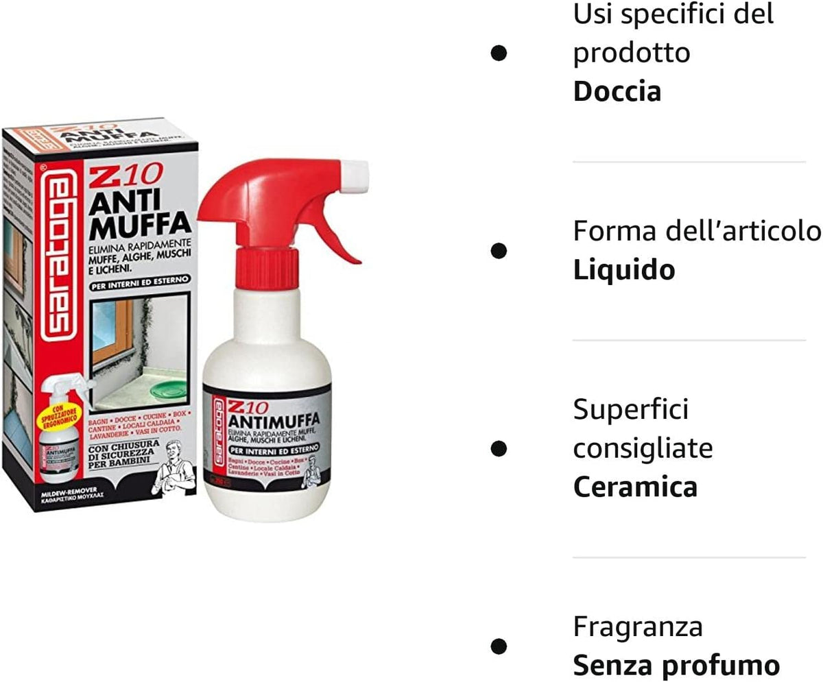 Anti-Schimmel-Spray für alle Oberflächen Z10 500 ml – SARATOGA 