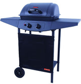 SANDRIGARDEN - Barbecue a Gas Argentina 78760-05 | 2 Fuochi Inox 5kW | Roccia Lavica | Piezo | 98x44x100cm