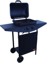 SANDRIGARDEN - Barbecue a Gas Argentina 78760-05 | 2 Fuochi Inox 5kW | Roccia Lavica | Piezo | 98x44x100cm