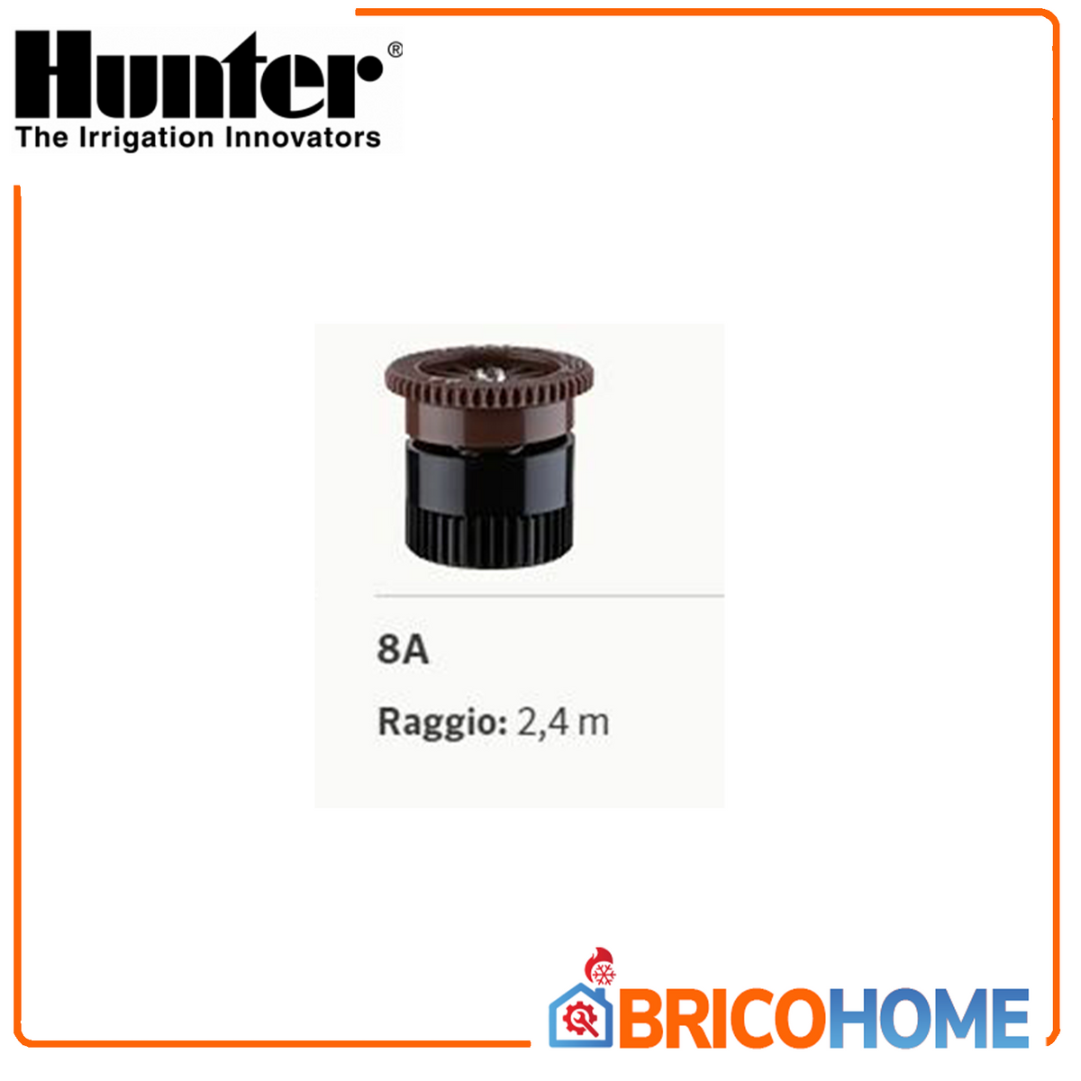HUNTER - Testine Regolabili 0°-360° Serie A per Irrigatori Pop-Up | PS e Pro Spray