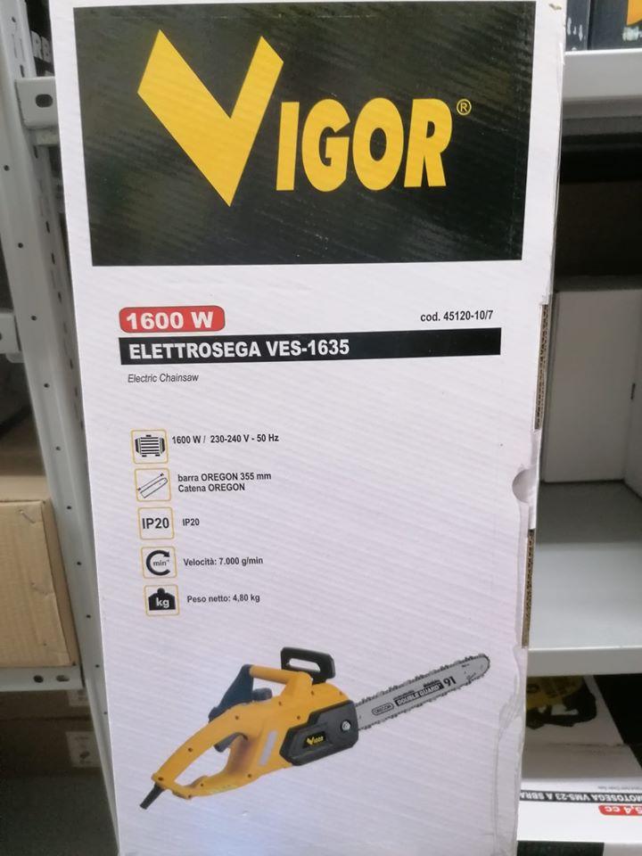 Vigor 4512010 Ves-1635 Elettroseghe, 1600 Watt - La Fattoria