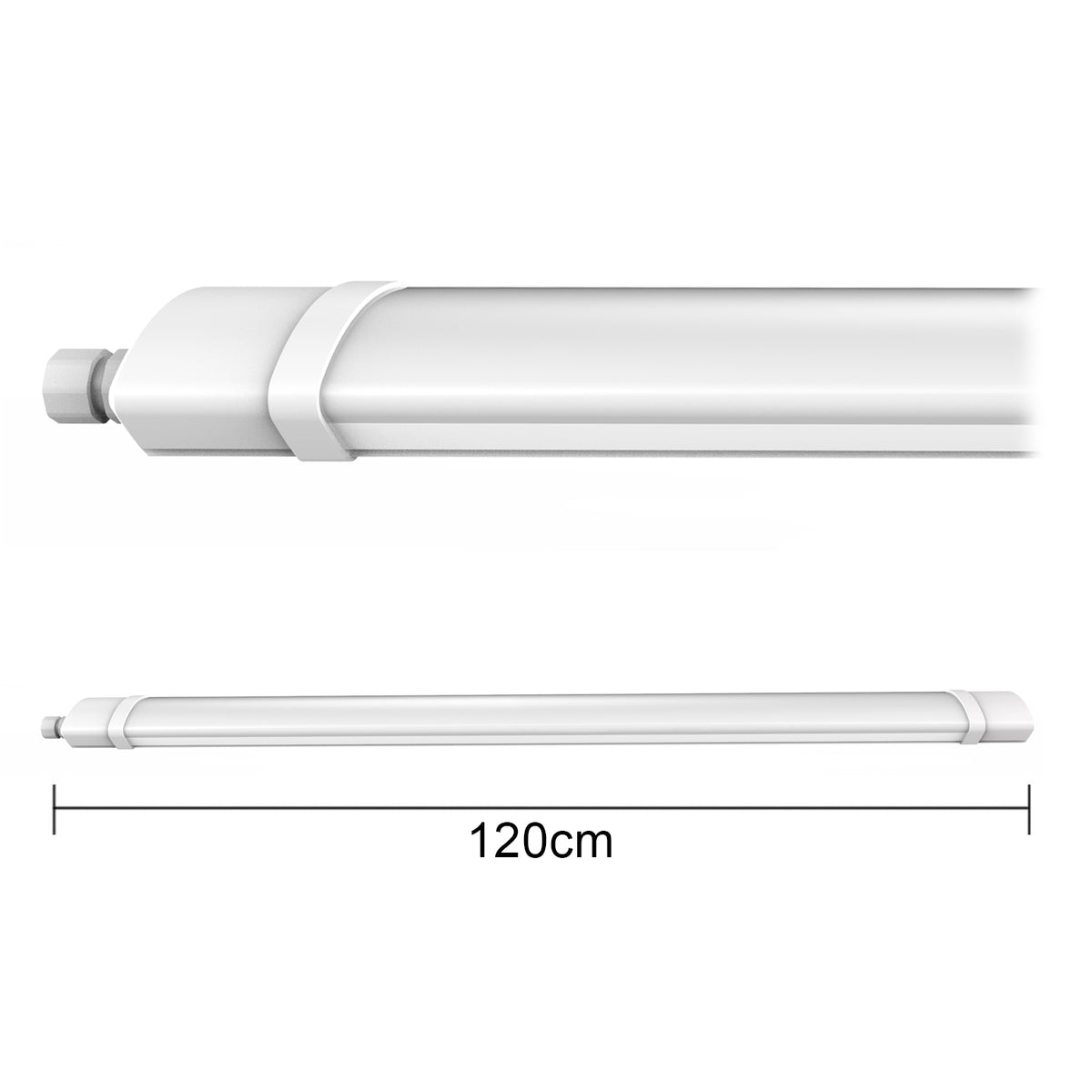 Plafoniera LED IP65 120cm 60W 6000lm 4000K