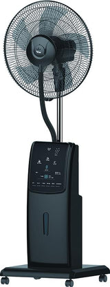VIGOR - Sprühnebelventilator Boden Nettuno | 100W | Ø40cm | 3 Stufen | Fernbedienung | Timer 7,5h