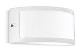 Semi-round wall lamp for outdoor E27 IP54