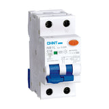 Interruttore magnetotermico differenziale 2 moduli 1P+N 32A 30mA 4,5kA Curva C Tipo A - CHINT