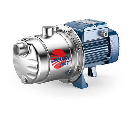 PEDROLLO – Elettropompa Multigirante Autoadescante PLURIJETm 4/100 | 1,0 HP | 130 l/min | Prevalenza 52m | Inox AISI 304
