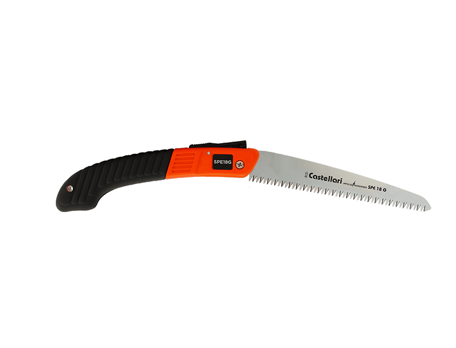 Scie d'élagage pliante lame droite 18 cm SPE 18 G CASTELLARI