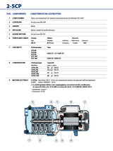 PEDROLLO - Elettropompa Centrifuga Multigirante 3CPm100 | 0,75 HP | 120 l/min | Prevalenza 37m | Silenziosa