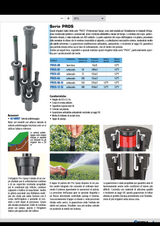 HUNTER - Irrigatore Statico PROS-02 | Alzata 5cm | Attacco 1/2" NPT | 1-5 bar | Senza Testina | Compatibile Testine Hunter