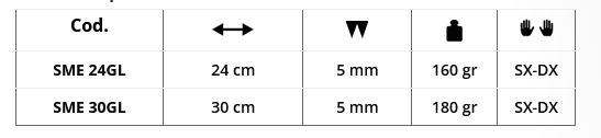 CASTELLARI - Seghetto Potatura SME 24 GL | Lama Dritta 24cm | Denti Lunghi Serie GL | Acciaio Alto Carbonio | Fodero con Fibbia