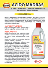 Acide Madras tamponné concentré 2L