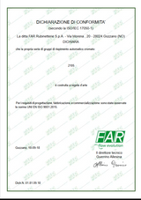 Pre-calibratable automatic filling group - FAR