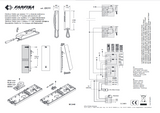 FARFISA - Citofono Cornetta Supplementare Exhito BASE 1+1 EX311 | Sistema 1+1 | Cablaggio Ridotto | 3 Pulsanti