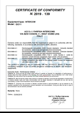 FARFISA - Citofono Cornetta Supplementare Exhito BASE 1+1 EX311 | Sistema 1+1 | Cablaggio Ridotto | 3 Pulsanti