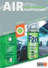 FAREN - F20 Spray Igienizzante Condizionatori e Climatizzatori | Split, Auto, Filtri | Antibatterico | Deo-Rinfrescante