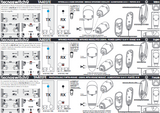 Paar 12/24V Tecno Switch Einbau-Infrarot-Fotozellen