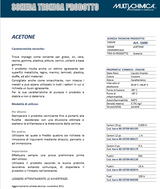 MULTICHIMICA - Acetone Puro 1 Litro | Solvente Sgrassante | Vernici Resine Collanti | Alta Purezza