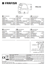 FARFISA - Trasformatore Alimentatore PRS210 | 13Vca 15VA | Parete o Barra DIN | Certificato VDE | Citofonia e Bassa Tensione