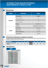 Disjoncteur magnétothermique compact 1 module - 1P+N 4,5kA Courbe C - CHINT