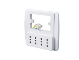 Wall power strip with 4 dual-purpose 10/16A sockets - ROSI