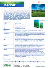Maciste - Lawn Seed - Ideal for Arid Areas - 1 Kg Bottos