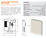Super-compact module for domestic hot water production 17.5 Lt/min - MX125/ACS