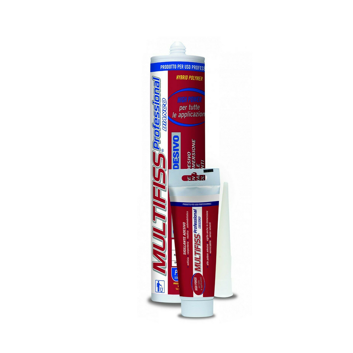 PROCHIMICA - Multifiss Professional 290ml | Hybridpolymer Kleb- und Dichtstoff | Klebt unter Wasser