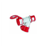 Moltiplicatore mobile CEE 3P+N 16A 380-415 V 50/60Hz IP44