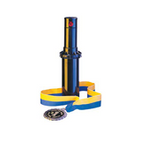 Dynamic turbine sprinkler HUNTER PGP ADJ 3/4" connection complete with nozzles