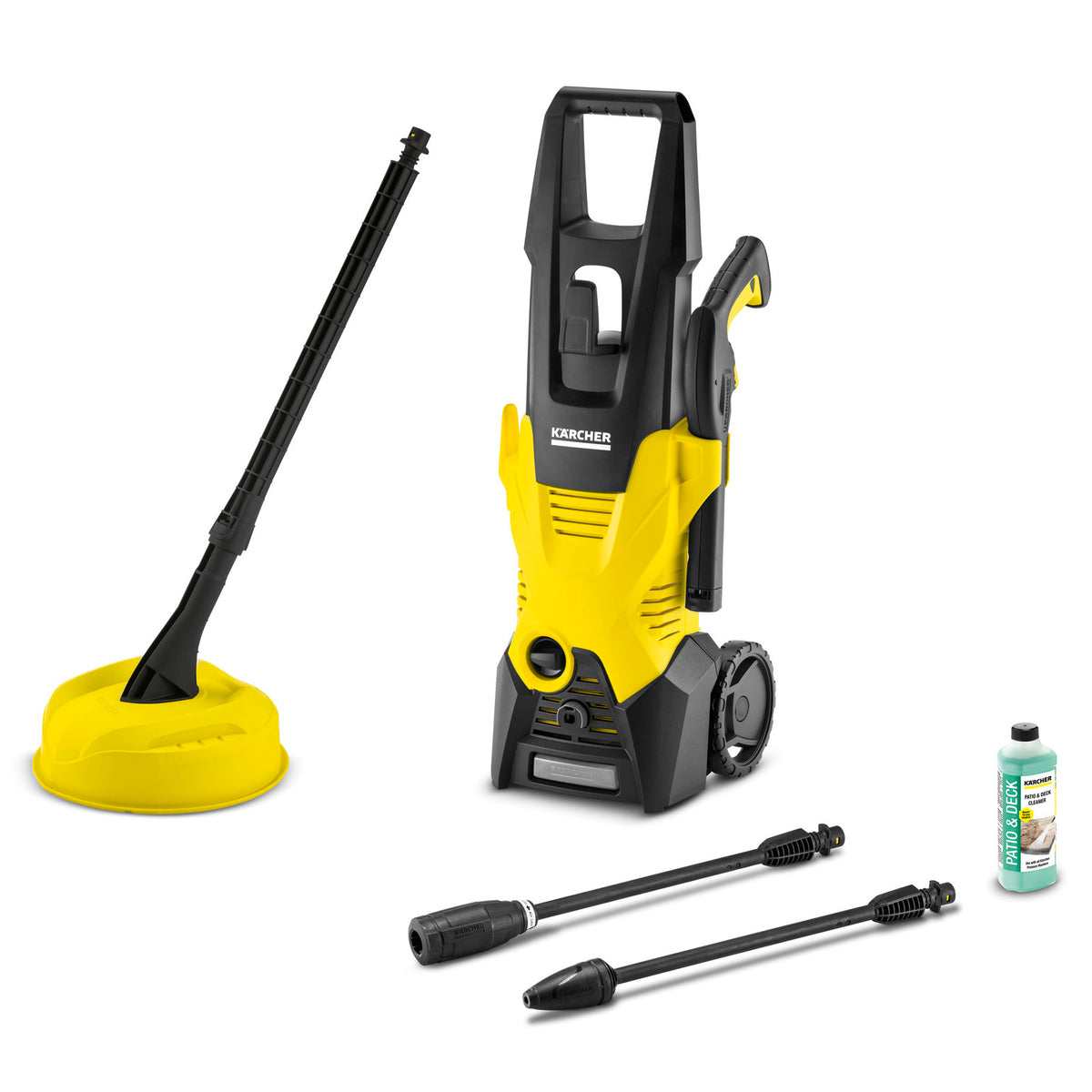 Karcher K3 Casa 120BAR 1600W Kaltwasser-Hochdruckreiniger mit Zubehör