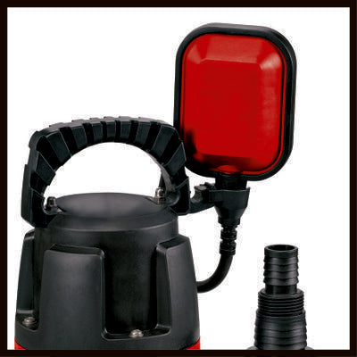 EINHELL - Pompa Sommersa Fondo Piatto GC-SP 3580 LL 4170445 | 350W | 8000 L/h | Acque Chiare | 1mm Residuo
