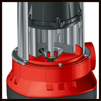 EINHELL - Pompa Sommersa Fondo Piatto GC-SP 3580 LL 4170445 | 350W | 8000 L/h | Acque Chiare | 1mm Residuo