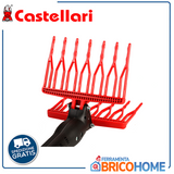 CASTELLARI - Abbacchiatore Olive Elettrico OLIVANCE EP L V2 | Asta 2-3m | 12V 60-80W | Pettini Tecnopolimero | Cavo 15m