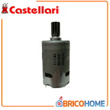 CASTELLARI - Motore Johnson 12V 80W TO800200 | Ricambio Abbacchiatore Tornado | Con Pignone Cilindrico