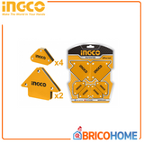 INGCO Set of 6 Magnetic Holders for Welding Machines